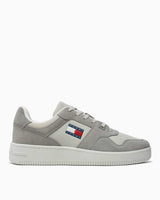 Tommy Hilfiger Basket Leather Logolu Sneaker Black