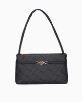 Us Polo Assn Desenli Omuz Çantası Siyah