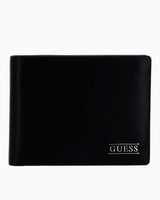 Guess New Boston Erkek Katlanabilir Deri Cüzdan Black