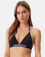Calvin Klein Triangle Bikini Üstü Storm Blue
