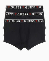 Guess Brian Hero Trunk 3'lü Boxer Black Cave