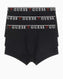 Guess Brian Hero Trunk 3'lü Boxer Black Cave