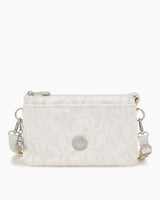 Kipling Riri Elevated Jacquard Çapraz Askılı Çanta Palm Beige