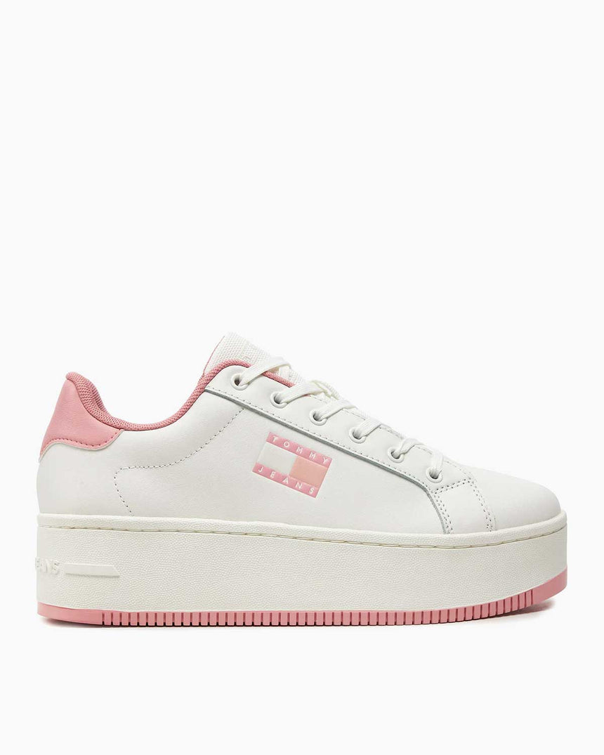 Tommy Hilfiger Flatform Low Top Sneakers Chalky Pink