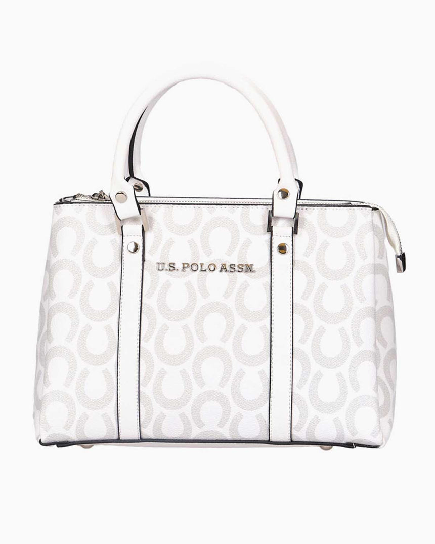 Us Polo Assn Speedy El Çantası Beyaz - Gri
