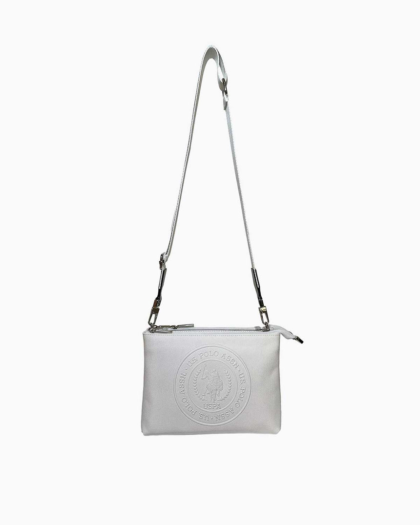 Us Polo Assn Çapraz Askılı Çanta Beyaz
