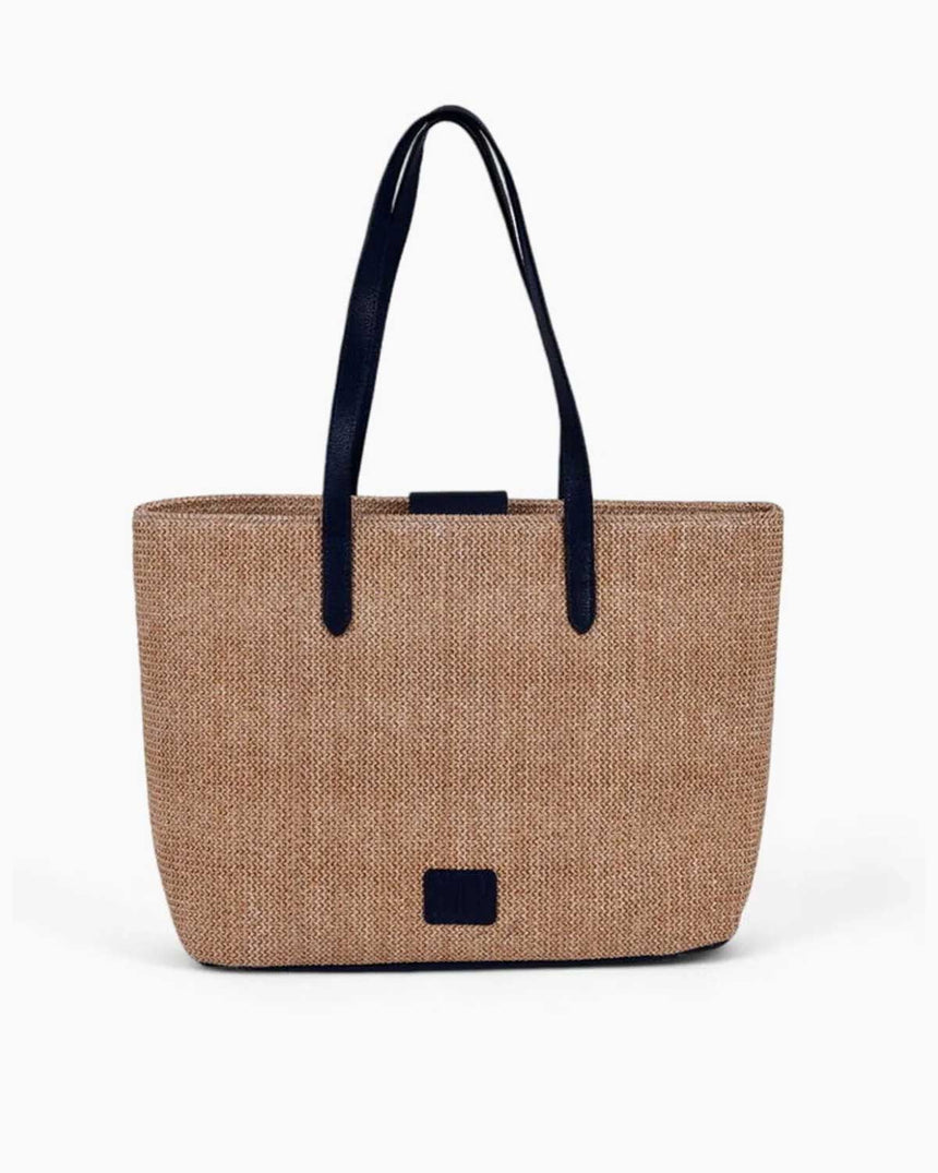 Gap Hasır Omuz Çantası Hasır - Lacivert