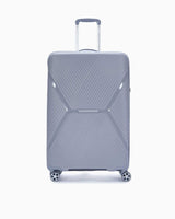 Benetton Trolley Sert Kabuklu Büyük Boy Valiz Gri