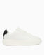 Calvin Klein Minevra Logolu Kadın Sneaker Bright White/Black