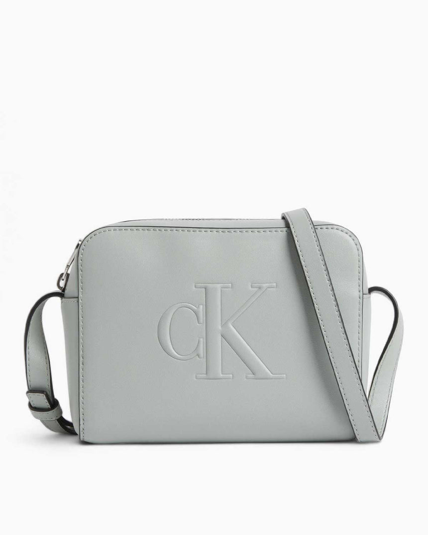 Calvin Klein Sculpted Camera Bag Çapraz Askılı Çanta Slate Gray