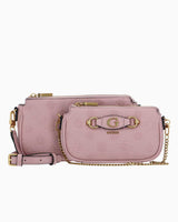 Guess Izzy Peony Zincir Detaylı Çapraz Askılı Çanta Apricot Rose Logo