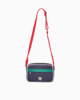 Us Polo Assn Ön Cep Fermuar Detaylı Çapraz Askılı Çanta Lacivert