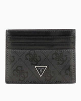 Guess Mito Monogram Card Case Kartlık Black