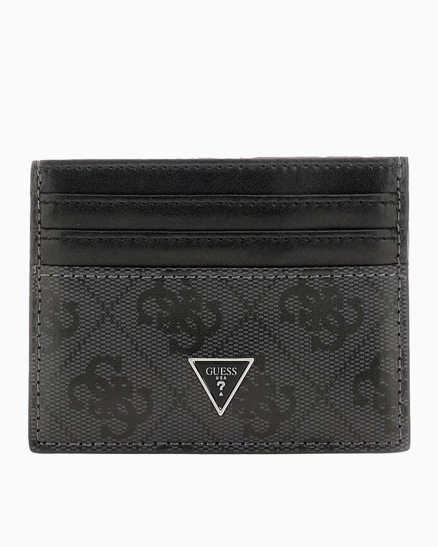 Guess Mito Monogram Card Case Kartlık Black