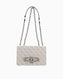 Guess Monogram Baskılı Omuz Çantası Dove Logo
