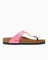 Birkenstock Gizeh Patent Parmak Arası Terlik Candy Pink/Black