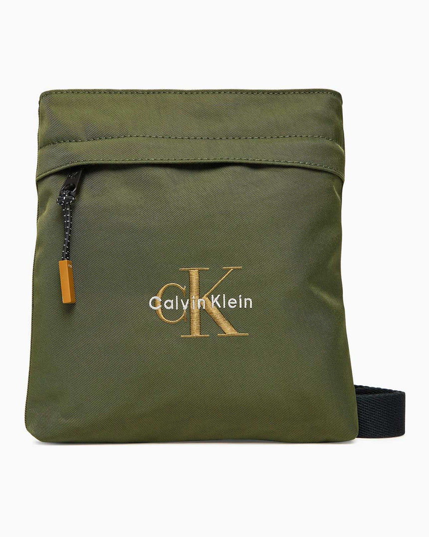 Calvin Klein Düz Naylon Erkek Çapraz Askılı Çanta Thyme