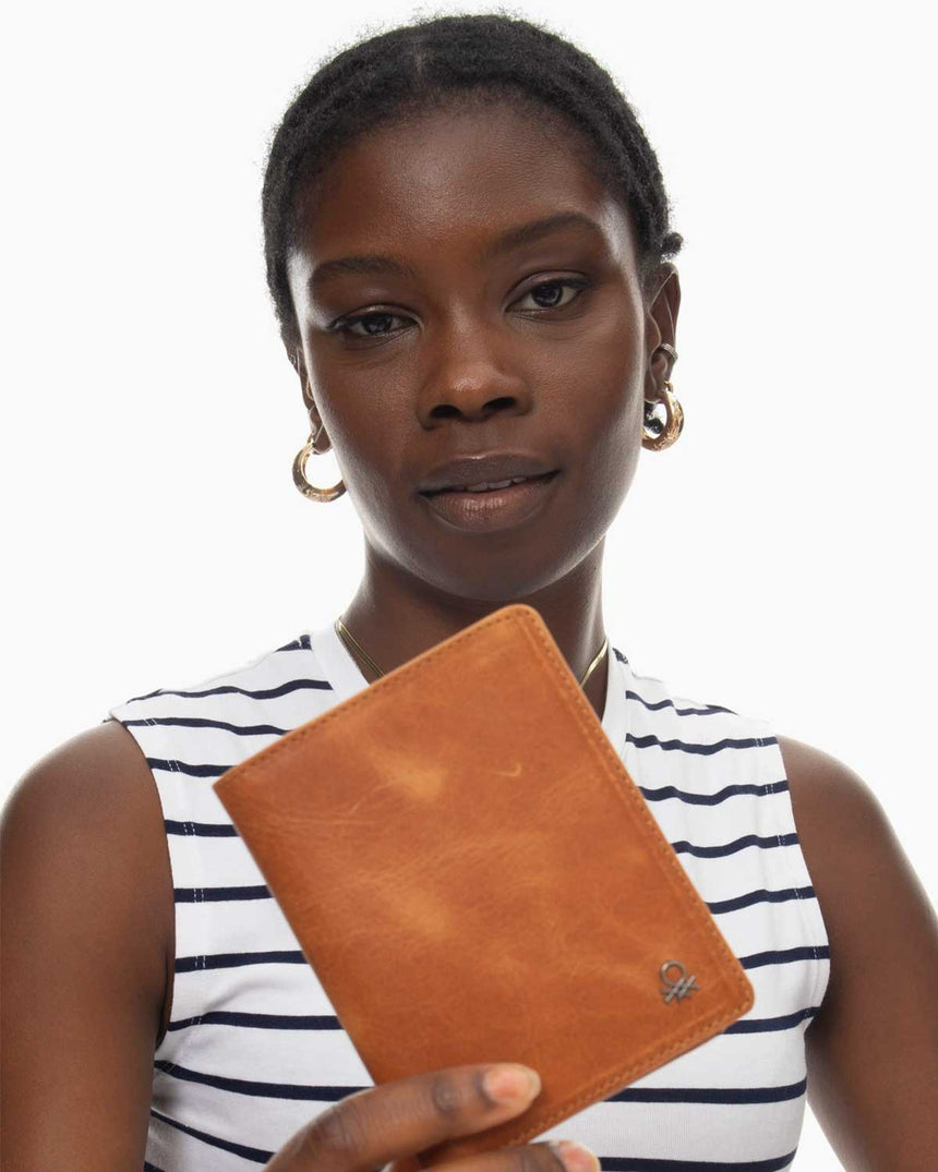 Benetton Unisex Cüzdan Taba