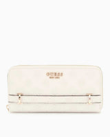 Guess Zarela Slg Large Zip Around Cüzdan Orange Fluo