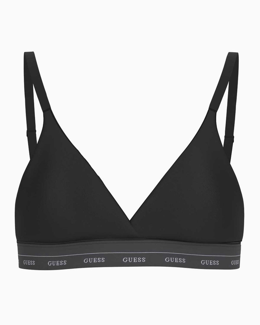 Guess Jane Kadın Üçgen Sütyen Jet Black A996