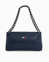 Tommy Hilfiger City Flap Crossover Zincirli El Çanta