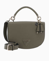 Guess Saddle Mini Aksesuarlı El Çantası Sage