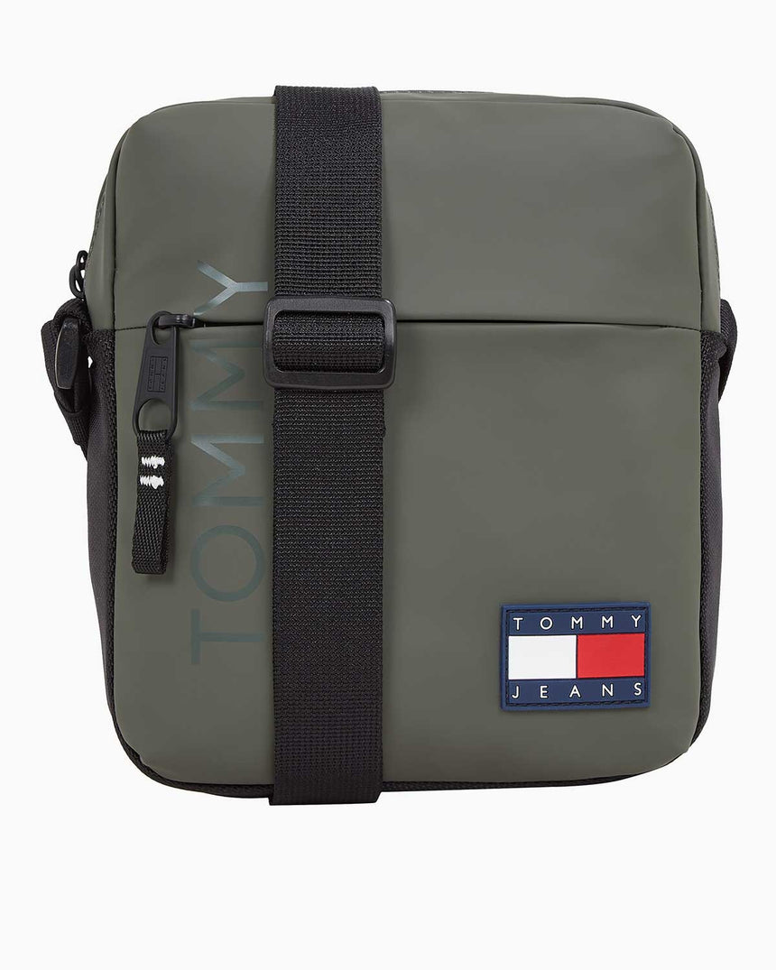 Tommy Hilfiger Tjm Daily Reporter Çapraz Askılı Çanta Pewter Green