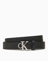 Calvin Klein Mono Plaque Fixed Belt Kemer Black