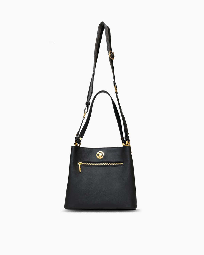 Us Polo Assn Fermuar Detaylı El Çantası Siyah