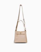 Us Polo Assn Fermuar Detaylı El Çantası Bej