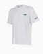 New Balance Lifestyle Kol Logo Detaylı Erkek Tshirt Beyaz