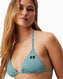 Calvin Klein Triangle Swim Tops Bikini Üstü Saltwater Aqua