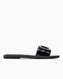 Calvin Klein Flat Logolu Sandalet Black