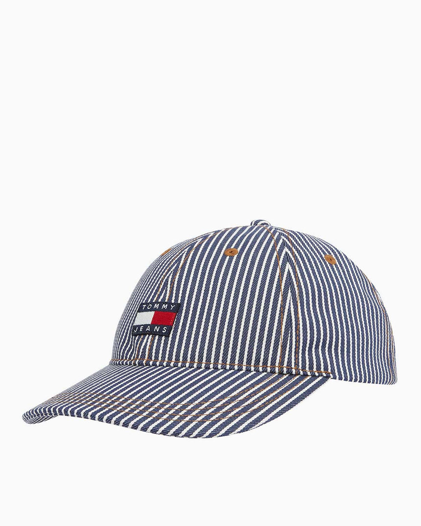 Tommy Hilfiger Heritage Stripe Şapka Hickory Stripe