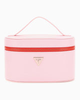 Guess Satchel Tote Logolu Makyaj Çantası Pink Multi