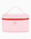 Guess Satchel Tote Logolu Makyaj Çantası Pink Multi