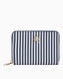 Tommy Hilfiger Poppy Summer Medium Cüzdan Space Blue Stripes
