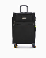 Pierre Cardin Orta Boy Kumaş Valiz Siyah