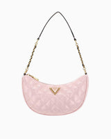 Guess Giully Üçgen Metal Logolu Omuz Çantası