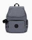 Kipling City Pack Zip Basic Sırt Çantası Signature Print