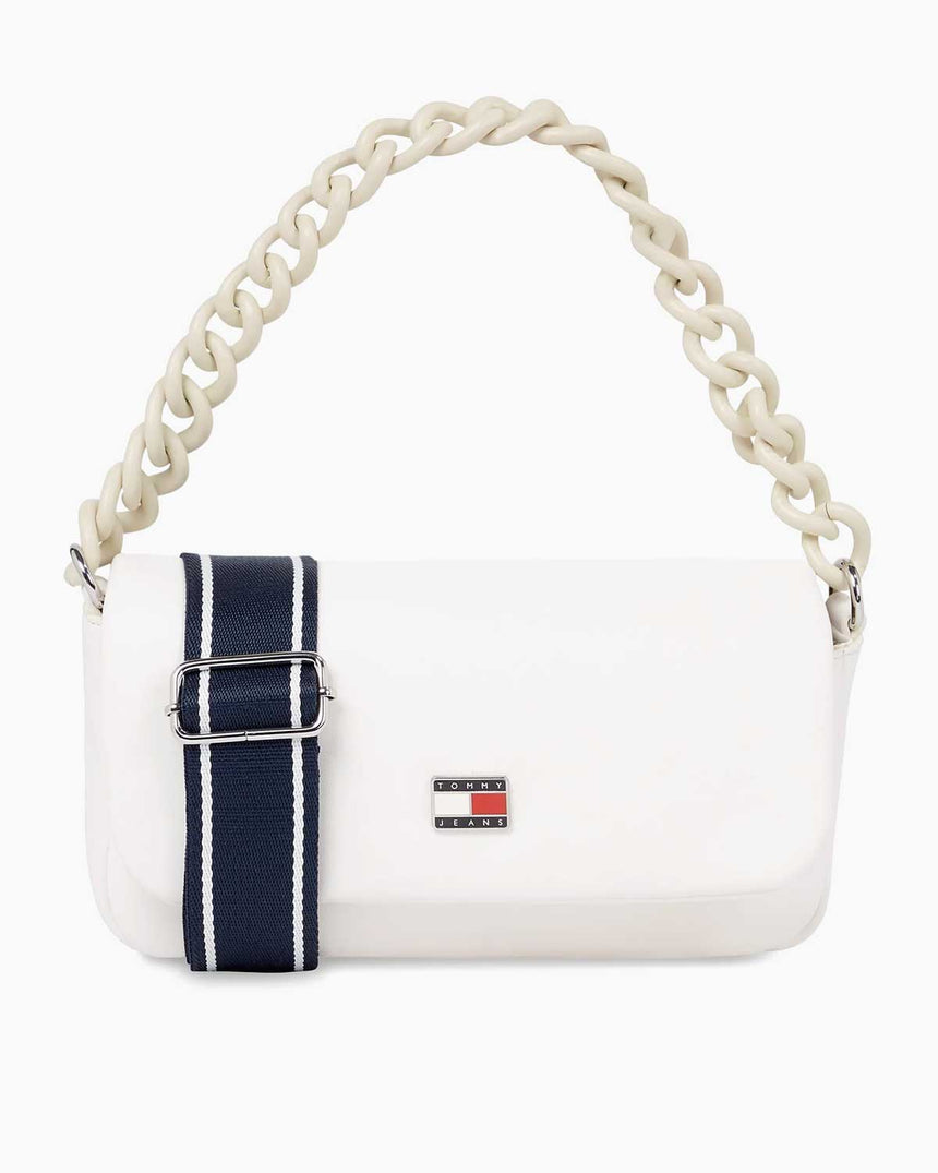 Tommy Hilfiger City Flap Crossover Zincirli El Çanta