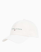 Tommy Hilfiger Linear Logo Şapka Ancient White