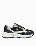 Calvin Klein Trailblazer Hike Runner Mesh Erkek Sneaker Black/Silver