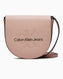 Calvin Klein Sculpted Mini Saddle Çapraz Askılı Çanta Pale Conch