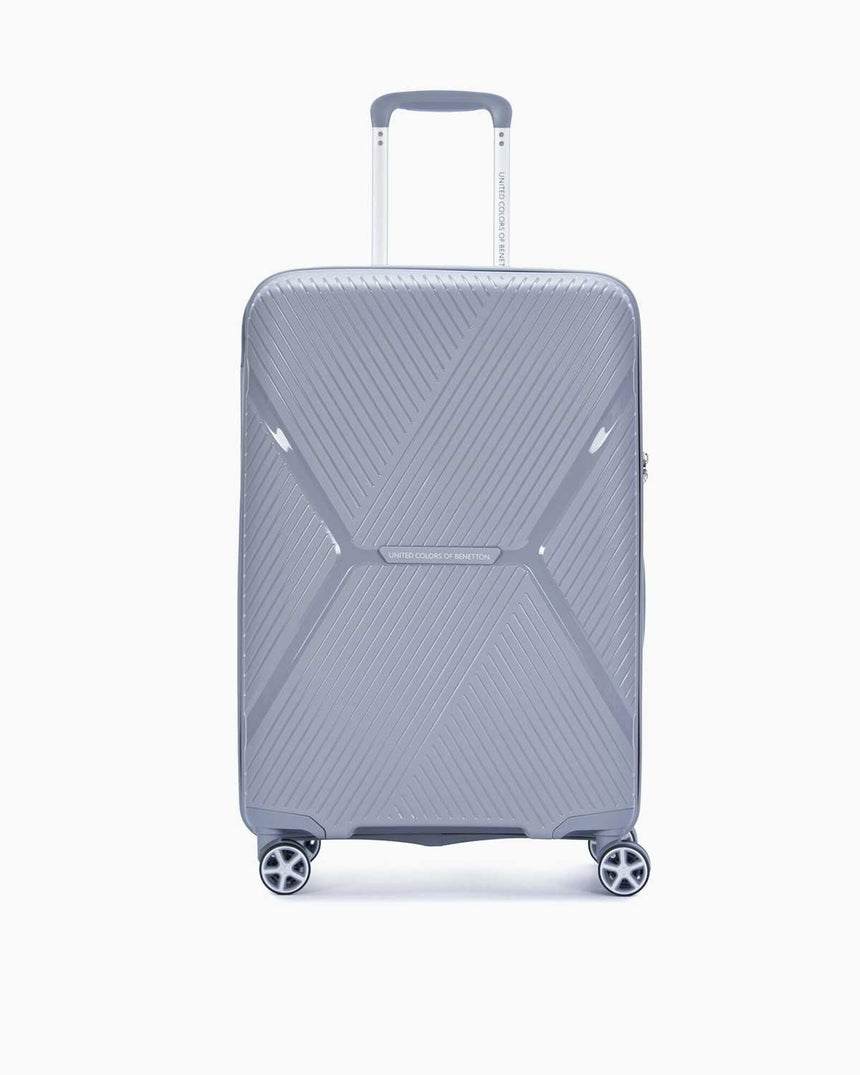 Benetton Trolley Sert Kabuklu Orta Boy Valiz