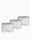 Calvin Klein Trunk 3P Underwear Bottoms Boxer White - White