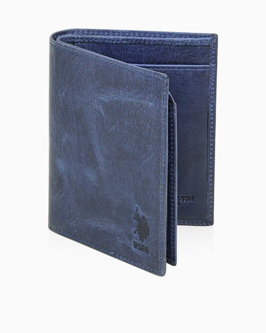 Us Polo Assn Süet Erkek Cüzdanı Lacivert