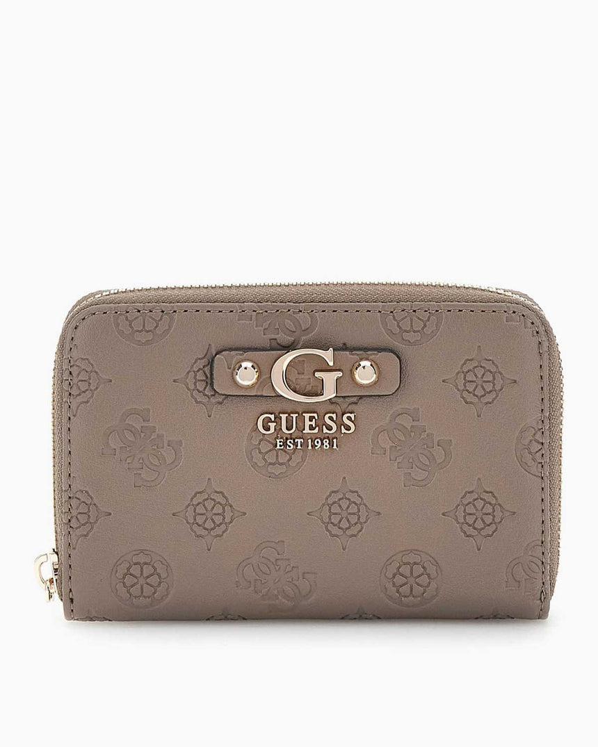 Guess Gerty Slg Medium Cüzdan Dark Taupe