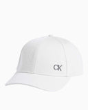 Calvin Klein Bombed Metal Logolu Şapka Silver Birch