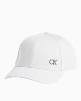 Calvin Klein Bombed Metal Logolu Şapka Silver Birch